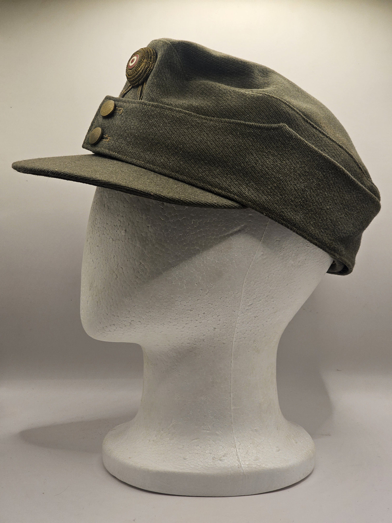 postwar german/austrian officer's field cap (1959 postwar german/austrian officer's field cap (1959
