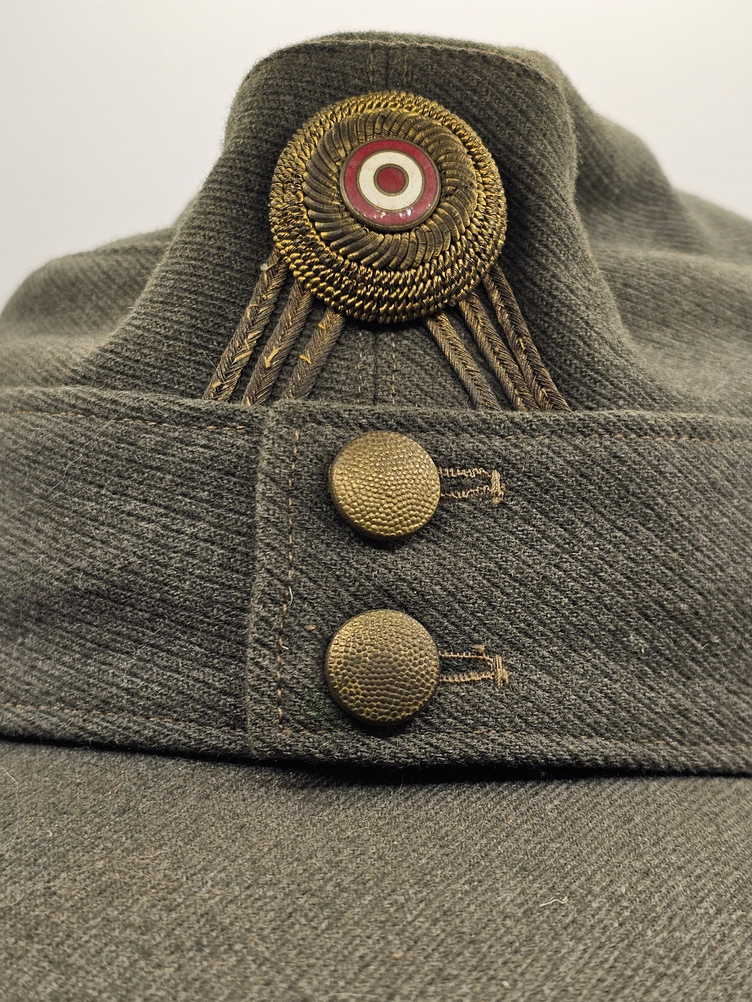 postwar german/austrian officer's field cap (1959 postwar german/austrian officer's field cap (1959
