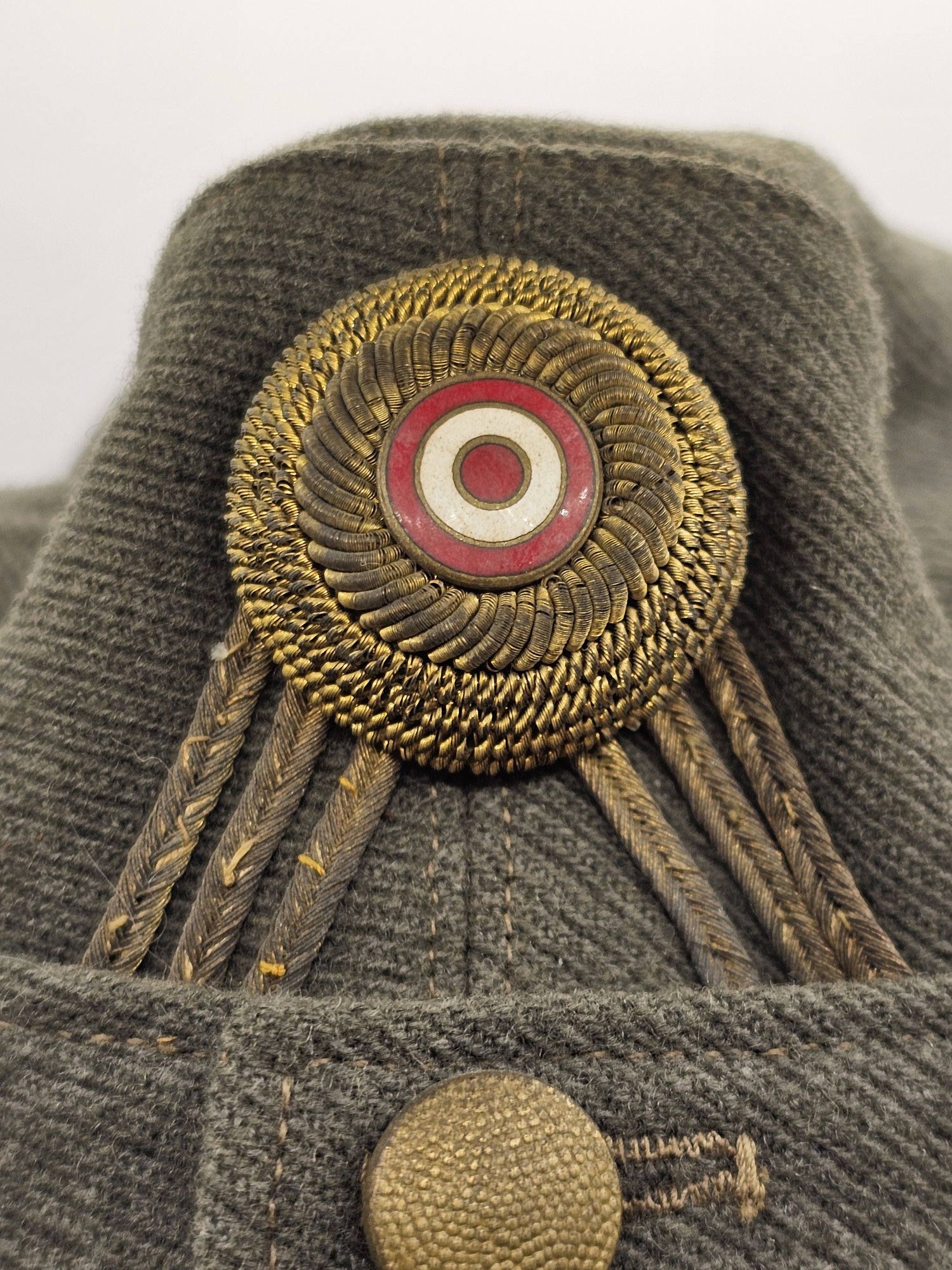 postwar german/austrian officer's field cap (1959 postwar german/austrian officer's field cap (1959