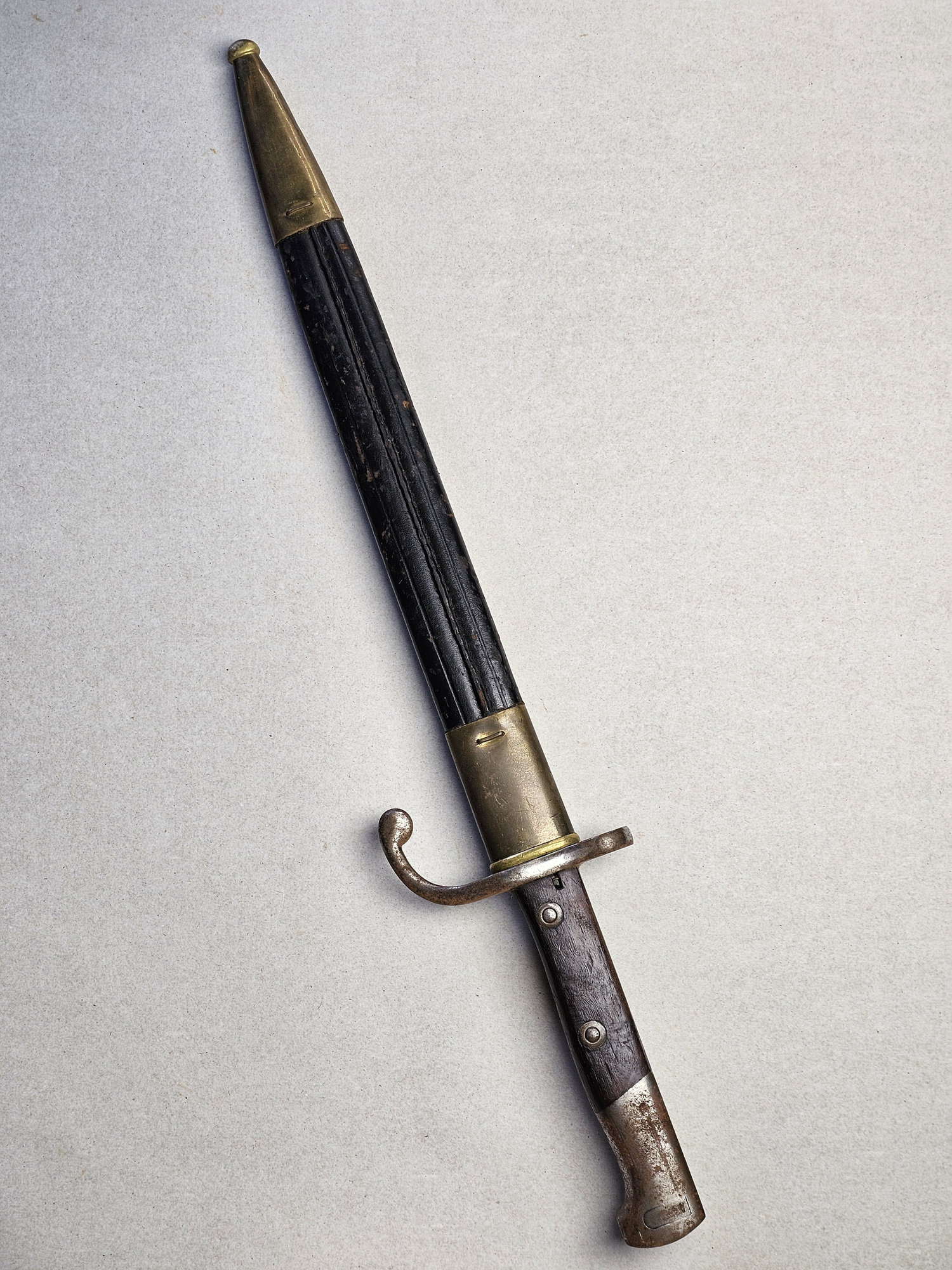 german ww1 seitengewehr 98/05 bayonet with scabbard – wkc solingen german ww1 seitengewehr 98/05 bayonet with scabbard – wkc solingen