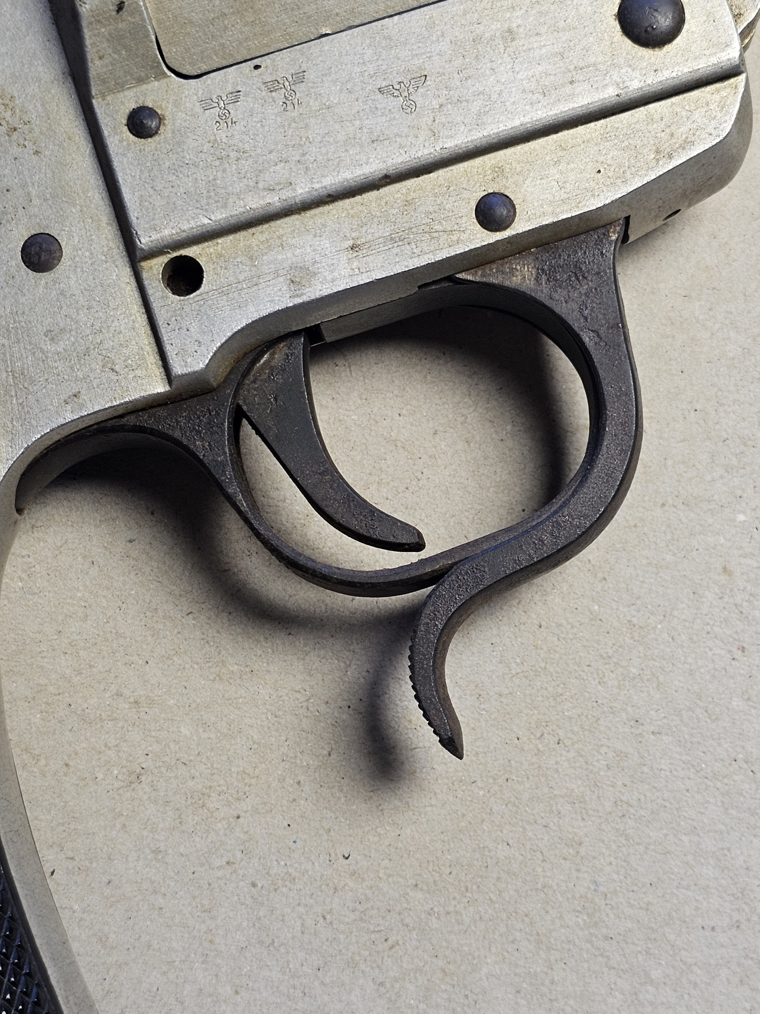 ww2 german leuchtpistole 34 – 'duv 41' signal flare gun ww2 german leuchtpistole 34 – 'duv 41' signal flare gun