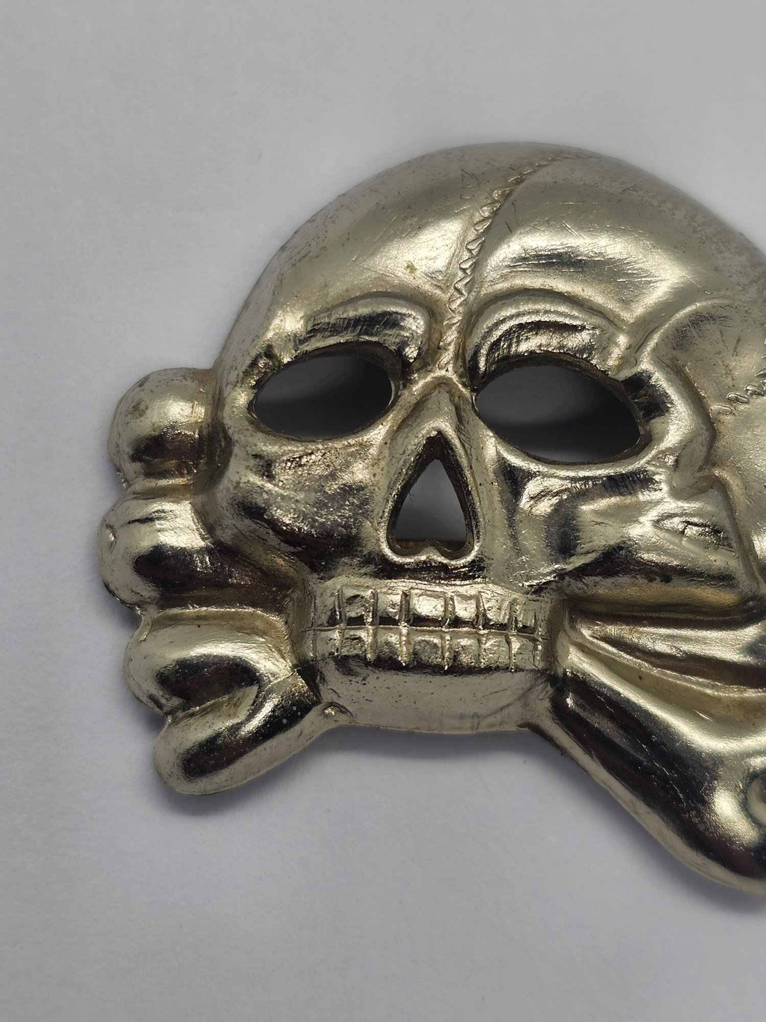 postwar ss totenkopf cap skull steinhauer & lück postwar ss totenkopf cap skull steinhauer & lück