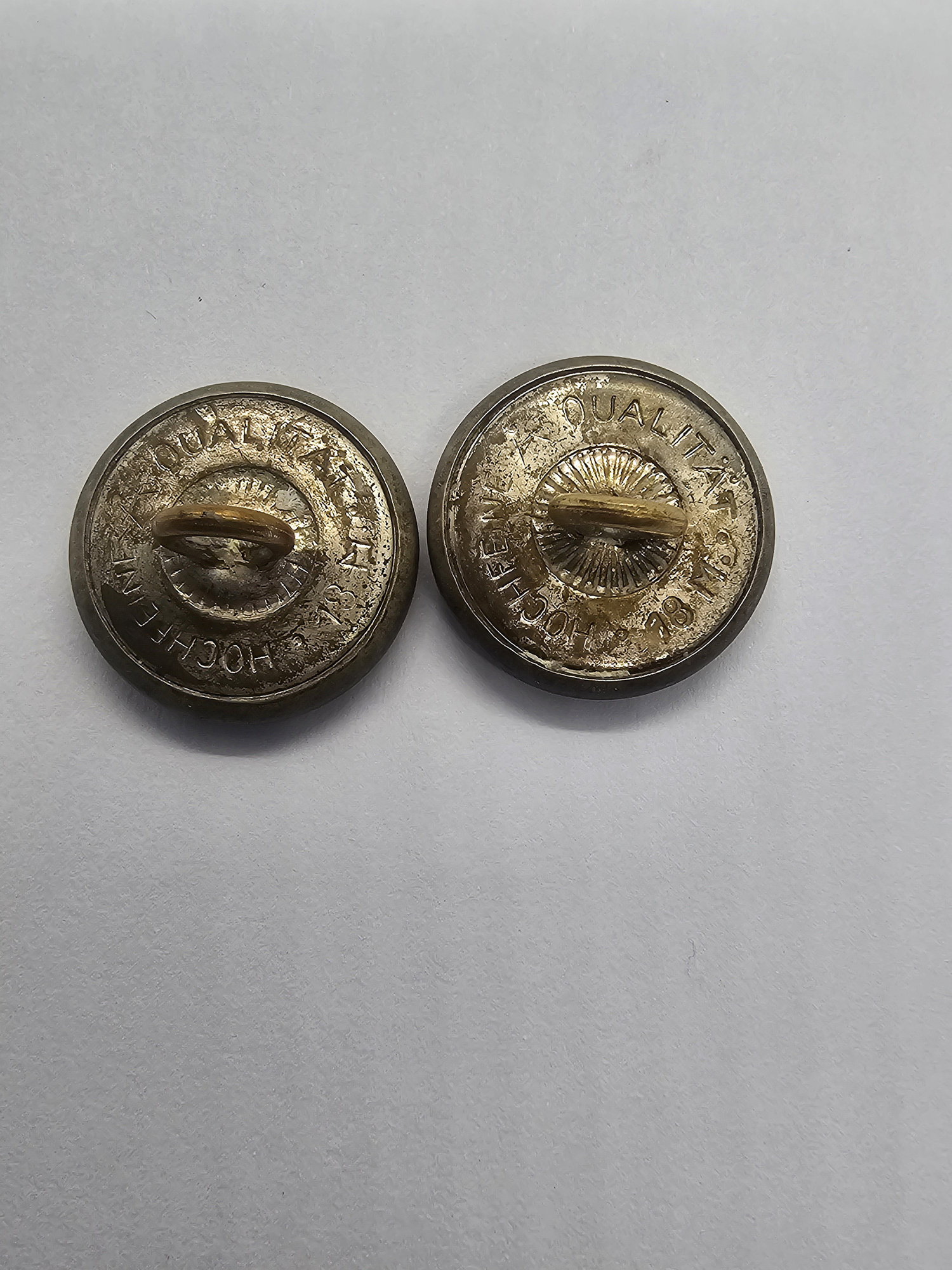 ss uniform buttons – double sig rzm pattern ss uniform buttons – double sig rzm pattern