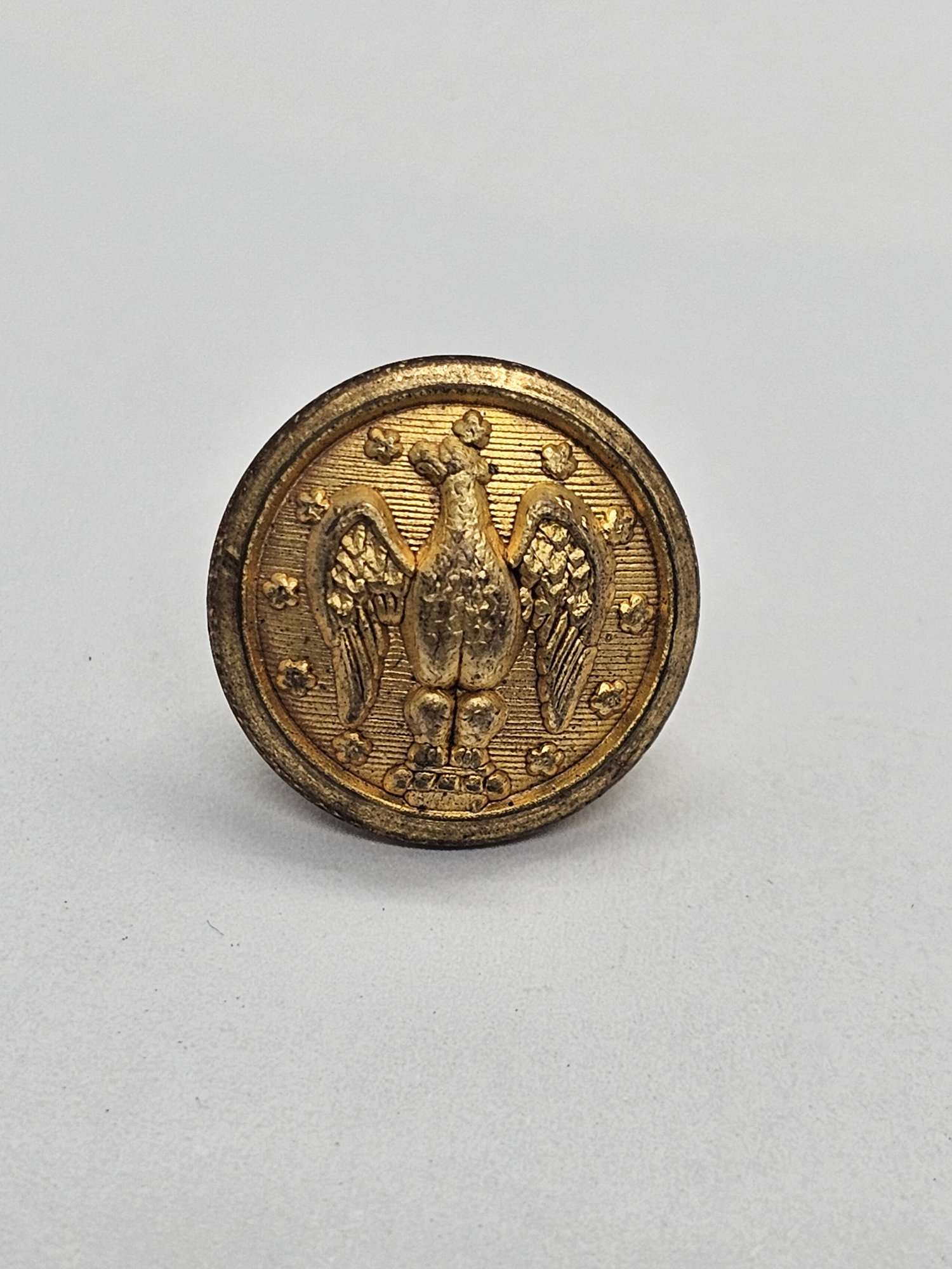 set of 12 us great seal uniform buttons (london made) set of 12 us great seal uniform buttons (london made)