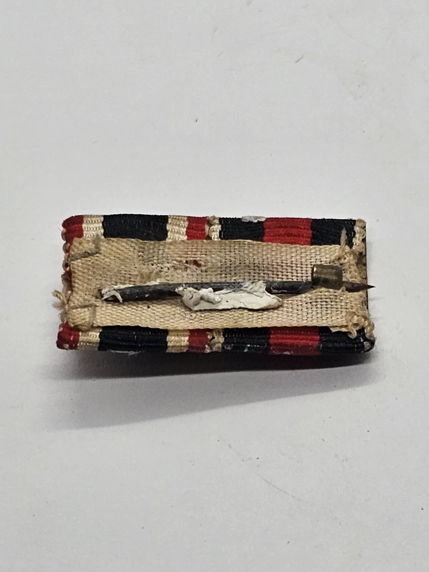 wwii german ribbon bar with silver wound badge device wwii german ribbon bar with silver wound badge device