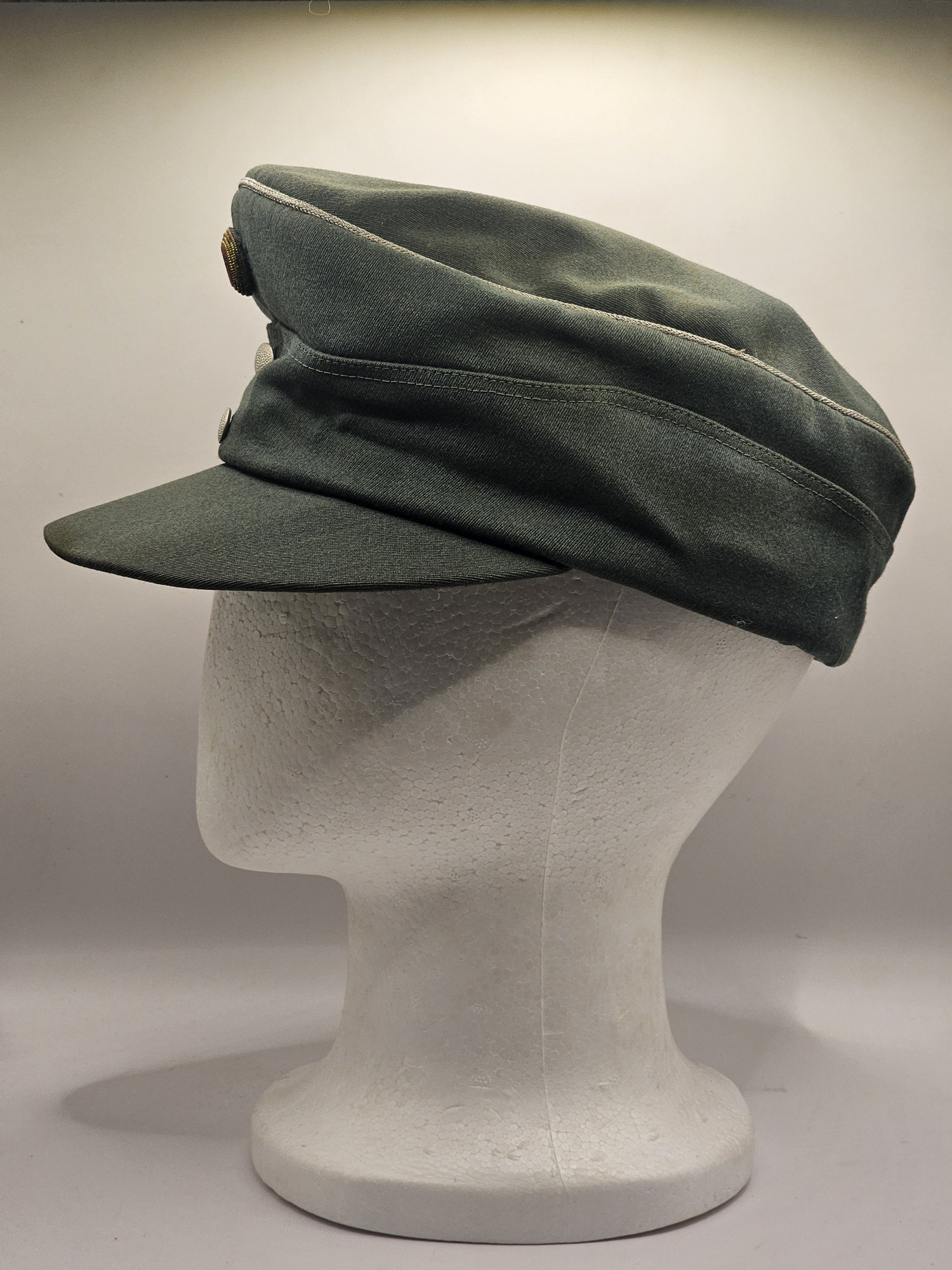 postwar west german bgs m43 style field cap postwar west german bgs m43 style field cap