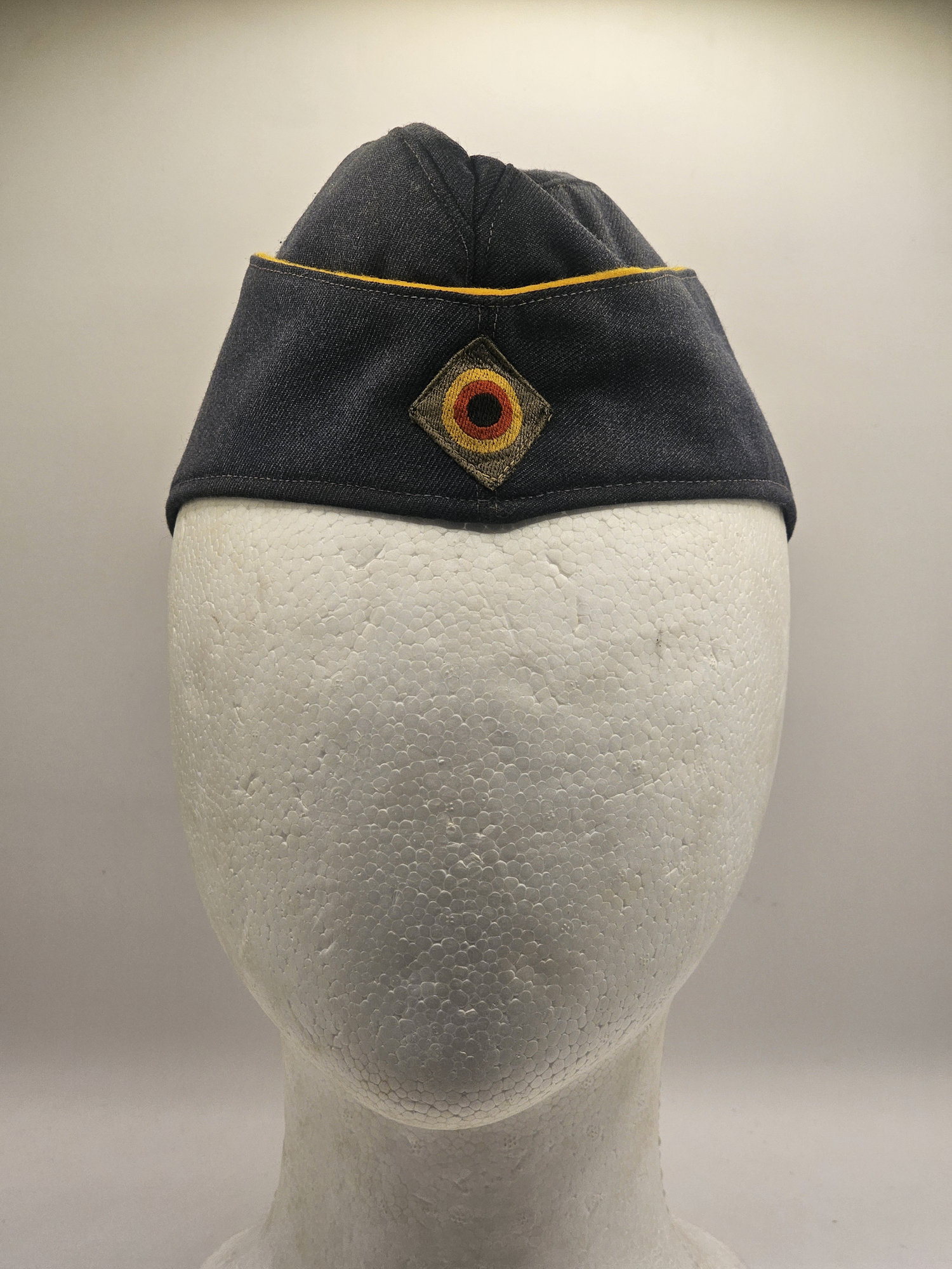 postwar german bundeswehr luftwaffe side cap (1974) postwar german bundeswehr luftwaffe side cap (1974)